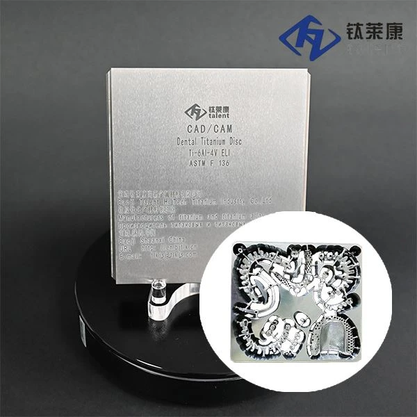 Khối titan đúc GR2 nha khoa